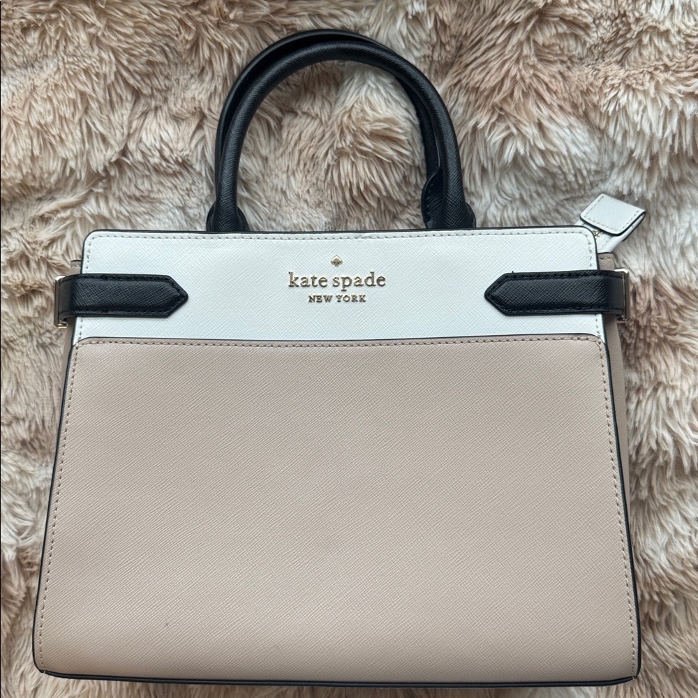 Kate Spade New York Saffiano Leather Satchel – Top Handle & Crossbody